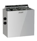 Moderner Tiny4You Qubic BQ60 Saunaofen aus Stahl mit 6 kW Leistung für entspannte Saunaerlebnisse